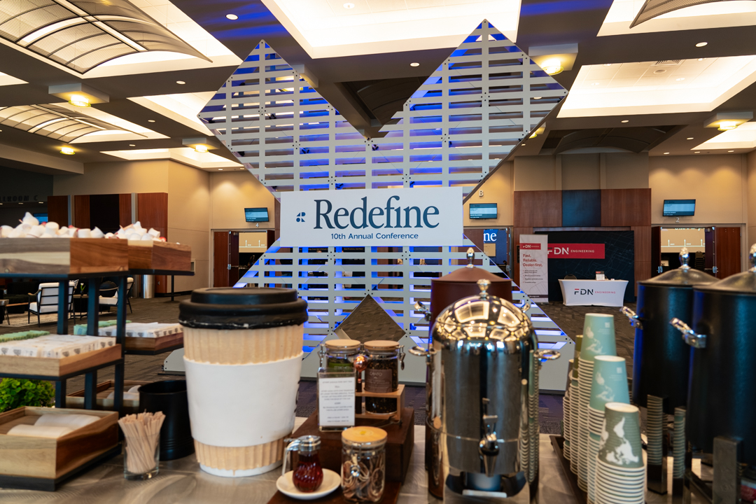 Branded Supportworks Redefine conference environment and hospitality area